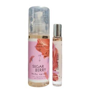 🎀 Good Chemistry Sugar Berry Perfume Roller Ball & Body Spray Bundle